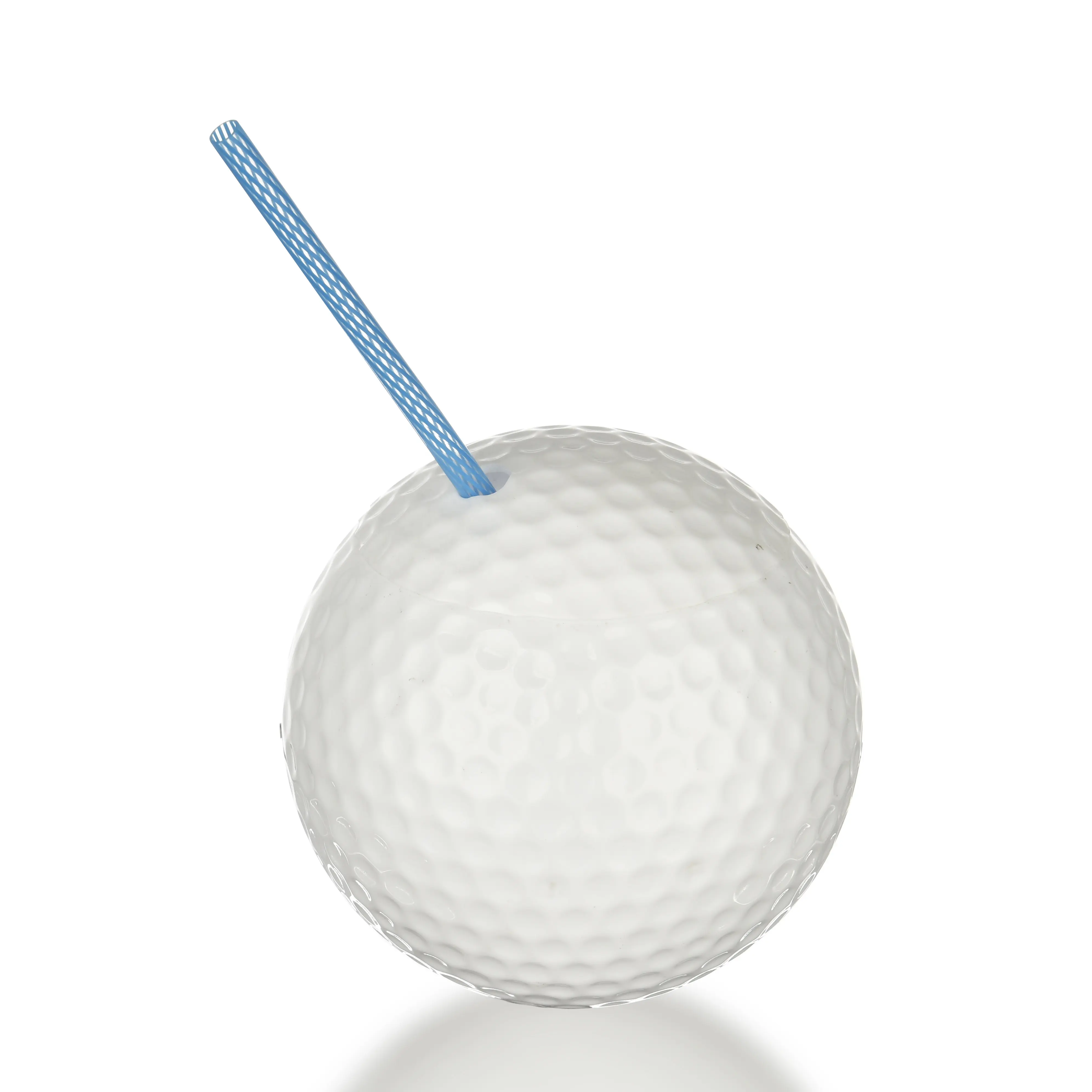 Copas de plástico para pelotas de golf de 22 oz con pajitas y tapas Recuerdos de fiesta de golf reutilizables para decoraciones de suministros para fiestas temáticas de golf