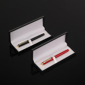 Bolígrafo de Lujo con Logotipo Personalizado y Caja de Cuero, Ancho de Escritura de 1.0 mm, Tinta Azul/Negra, para Promoción, Negocios, Escuela y Oficina - Product Image 5