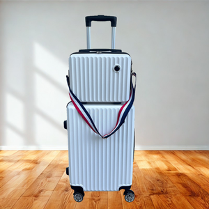 חברת התעופה אושרה 2 חתיכה קלה נסיעות מזוודות להגדיר <span class=keywords><strong>20</strong></span> אינץ 'לשאת עם גודל קטן 14 אינץ' עבור ילדים או קוסמטיקה - Product Image 4