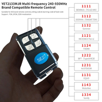 YET2133MJR 240-930mhz Duplicateur Sans Fil Universel pour Porte de Garage Compatible Multi Marques