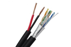 Vente en gros Câble <span class=keywords><strong>Ethernet</strong></span> CAT5E avec câble d'alimentation Câble composite d'alimentation réseau <span class=keywords><strong>pour</strong></span> caméra CCTV - Product Image 5