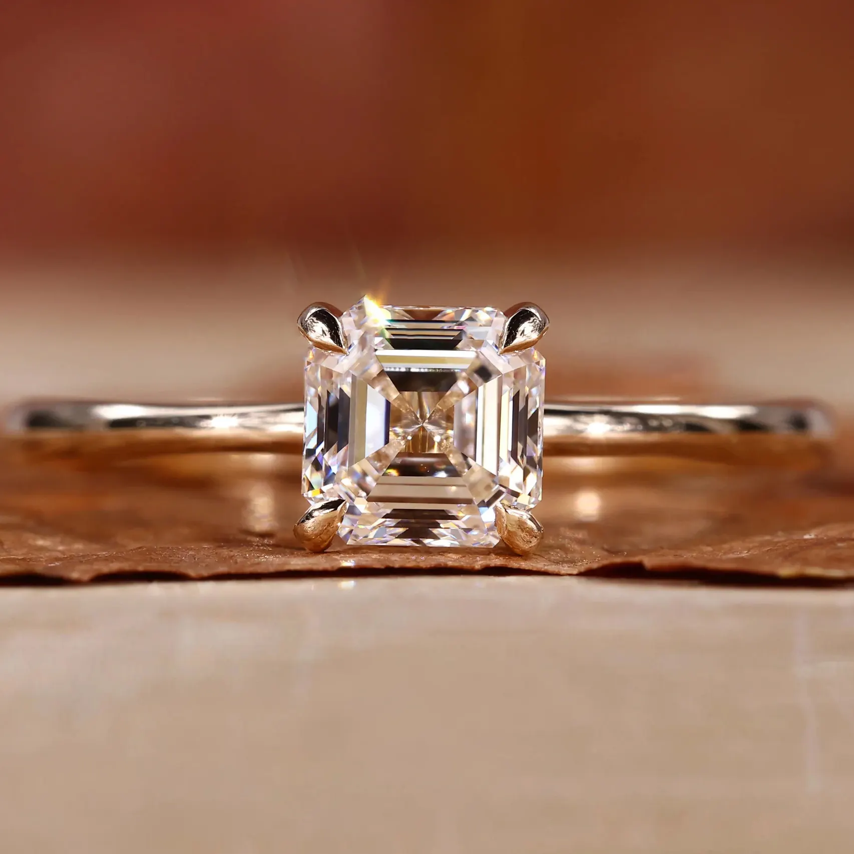 Anel de casamento personalizado VVS IGI GIA Certificado HPHT CVD Lab Grown Diamond 10K 14K 18K ouro real joia fina para noivado e homem