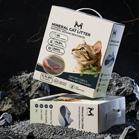 Litière pour chat à base de bentonite, minérale naturelle à base de sodium, agglomération rapide, faible poussière, contrôle des odeurs, anti-adhérente, vente en gros en vrac