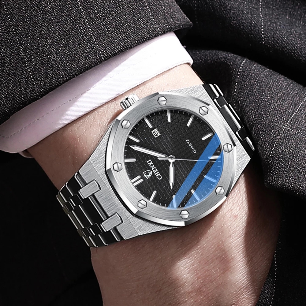 CHENXI 8248 Men's Quartz Watch - Water Resistant & Stylish