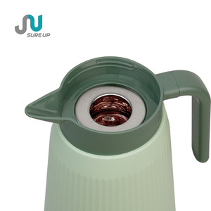 <span class=keywords><strong>Carafe</strong></span> isotherme à vide personnalisée en PP/ABS avec doublure en verre pour cafetière arabe, goulot étroit, capacité 1L, sans BPA - Product Image 5