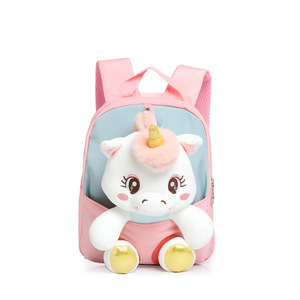 <span class=keywords><strong>Yemu</strong></span> – sac à dos d'école licorne pour bébé, doux et ludique, en peluche, pour filles et enfants, vente en gros, 2023 - Product Image 5