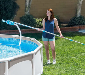 <span class=keywords><strong>Intex</strong></span> 28003 Portable Pliable PVC Porcelaine Piscine Accessoire Léger Extérieur Feuille <span class=keywords><strong>Aspirateur</strong></span> Outils - Product Image 2