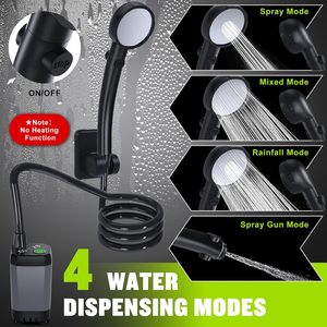 Ducha Portátil Recargable para Camping OEM, Bomba de Ducha para Exteriores de 7800mAh, Impermeable IPX7, Pantalla LED, 5 Modos de Rociado - Product Image 4