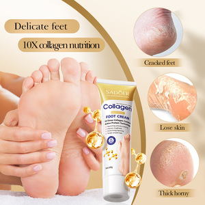 Crème pour les pieds au collagène SADOER 60g, anti-âge, réparation des talons secs et fissurés, hydratante, adoucissante, nourrissante, vente en gros, soin des pieds, spa - Product Image 2