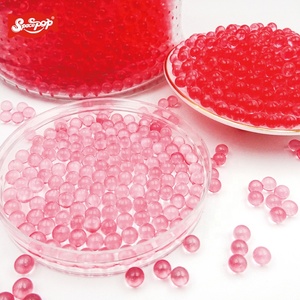 Venta caliente Red Popping Boba Pearls para agregar un pop divertido a sus bebidas gaseosas empaquetadas en botella - Product Image 3