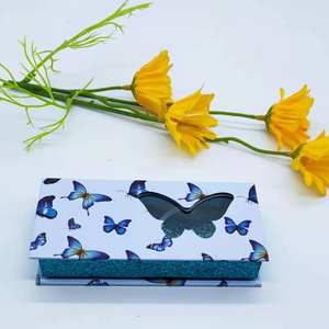 标志印刷纸睫毛盒定制闪光睫毛包装低最小起订量空睫毛盒定制标志包装 - Product Image 5