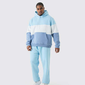 Wembley Sports - Conjuntos Deportivos Casuales de Invierno para Hombre, Talla Grande, con Logotipo Personalizado, Pantalones Deportivos de Punto, 100% Algodón - Product Image 1