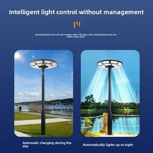 Nueva Lámpara Solar LED de Calle de Acero Inoxidable IP65 con Sensor de <span class=keywords><strong>Radar</strong></span>, Control Remoto y 50000 Horas de Vida Útil para Jardín y Exteriores - Product Image 3