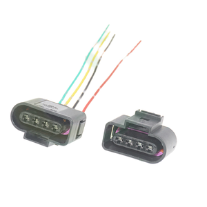 Faisceau de câblage CNCH, connecteur 4 trous pour Audi Volkswagen Passat avec Polo Bora TMG <span class=keywords><strong>Tiguan</strong></span>, prise de bobine d'allumage - Product Image 1