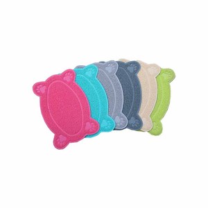 Koelmat voor huisdieren, katten- en hondenbed, milieuvriendelijk, dierenprint, rubber, plastic, waterdicht, botvormig, pootafdruk, klein dier - Product Image 2