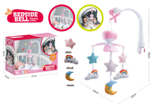 Nouveauté <span class=keywords><strong>cloche</strong></span> <span class=keywords><strong>de</strong></span> chevet bleue à piles pour bébé jouet musical et léger pour poussette pendentif suspendu meilleurs cadeaux - Product Image 3