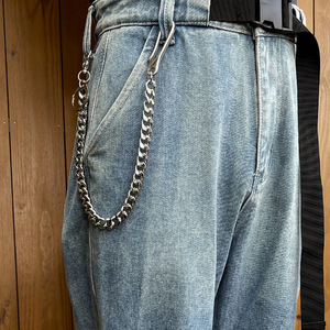 Catena in metallo <span class=keywords><strong>per</strong></span> <span class=keywords><strong>pantaloni</strong></span> jeans stile Hip Hop Punk Rock, da uomo, da appendere in vita - Product Image 4