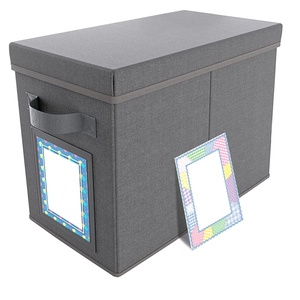 Estuche de almacenamiento de archivos a prueba de <span class=keywords><strong>fuego</strong></span>, bolsa de documentos a prueba de <span class=keywords><strong>fuego</strong></span>, caja de almacenamiento de cómics para niños, 2022 - Product Image 1