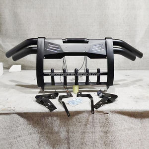 Con luz Led <span class=keywords><strong>4x4</strong></span> Parachoques delantero negro elegante para Toyota Ford Nissan Navara Chevrolet - Product Image 3