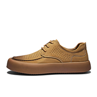 Nouveaux Mocassins Bateau Flexway en Cuir Véritable Respirant et Confortable pour Hommes, Modèle 2025, Design de Luxe, Qualité Supérieure, Vente en Gros