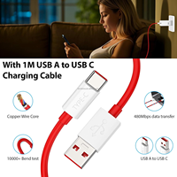 Chargeur Supervooc 80W pour Oneplus 13 12 12R 11 Pro, Chargeur Rapide USB 80W Prise UK avec Charge Warp/Dash pour Oneplus Nord 3 2T CE4