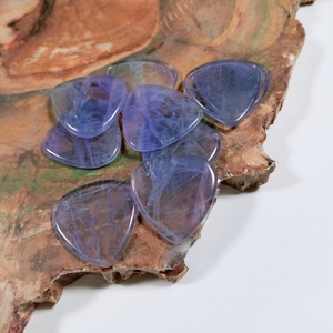 Púa de guitarra personalizada, cristal de cuarzo, <span class=keywords><strong>Jaspe</strong></span> dálmata - Product Image 6