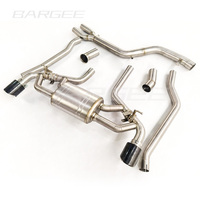 Bargee Valvetronic titane échappement CATBACK pour Toyota A90 supra 2019up embouts en carbone tuyau alliage de titane voiture catback échappement