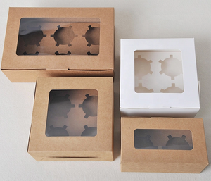 Cajas dulces personalizables que empaquetan Bento Cake y Cupcake Box en caja <span class=keywords><strong>de</strong></span> regalo blanca Set <span class=keywords><strong>para</strong></span> <span class=keywords><strong>cumpleaños</strong></span> <span class=keywords><strong>de</strong></span> <span class=keywords><strong>mujer</strong></span> - Product Image 4