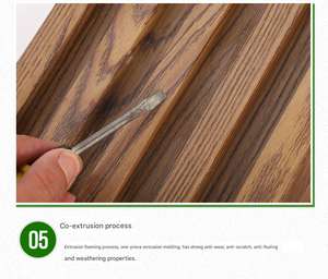 Placa de rejilla personalizada 200 engrosada de alta calidad, paneles de techo de madera ecológica de fibra de madera de Bambú - Product Image 4