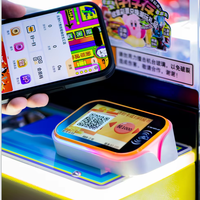 2025 lecteur de carte de contrôle intelligent CRT10 Terminal de lecteur RFID pour centres de jeux d'arcade plastique espagnol 1 an de garantie