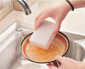3 Miếng Bọt Biển Thần Kỳ Làm Sạch Bán Chạy Có Hộp, Bọt Biển Melamine Trắng, Tẩy Vết Bẩn, Vết Xước, Bọt Biển Thần Kỳ Tẩy Vết Bẩn - Product Image 4