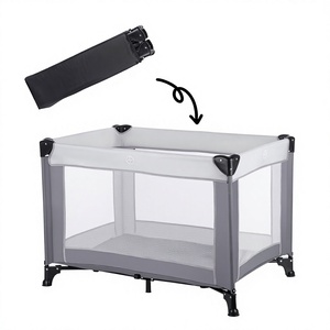 Culla Portatile in Tessuto per Neonati, Box Pieghevole, Recinto per Neonati, Lettino da Gioco Familiare, 8808, Provincia di Hebei - Product Image 1