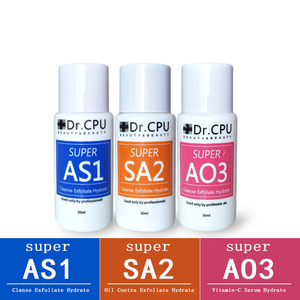 Líquido de Limpieza Facial AS1 SA2 AO3 Hydro Aqua Peel Dr. Cpu 30ml, Solución Concentrada de Burbujas Pequeñas para el Cuidado de la Piel - Product Image 1