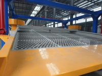 Industrielle Holzfaser-Vibrationssortiermaschine Vibrierender Holzspäne-Siebapparat