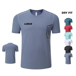 Vêtements de sport d'été de haute qualité pour hommes, t-shirt uni avec logo, t-shirts personnalisés, t-shirt à col contrastant - Product Image 1