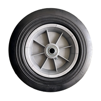 Pneu et roue en caoutchouc massif anti-crevaison 10'' x 2''
