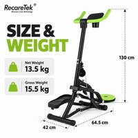Kit Fitness : Stepper d'entraînement d'intérieur pour la maison avec compteur de pas pour l'entraînement de step