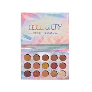 <span class=keywords><strong>Ultramo</strong></span> Style 45 Couleurs Pliant Fard À Paupières Cool Story Paillettes Fard À Paupières Palette Avec Trois Couches Emballage En Carton - Product Image 1