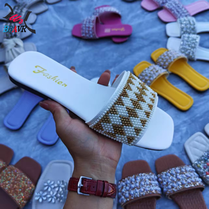 Sandalias de Playa Casuales de Verano para Mujer Sunborn, Diseño de Leopardo, Punta Abierta, Planas, Parte Superior de PU, Plantilla de EVA - Product Image 3