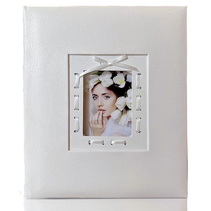 Libro encuadernado cuero PU <span class=keywords><strong>tradicional</strong></span> personalizado papel de cera boda álbum de <span class=keywords><strong>fotos</strong></span> 29x29cm - Product Image 5