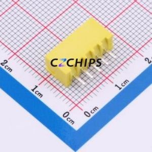 WAFER-XH2.54-5PZZ-H62 Wire-to-Board Pin Header Through hole Component (THT),P=2.54mm Connector 1x5P 2.5mm Through Hole XH - Product Image 2
