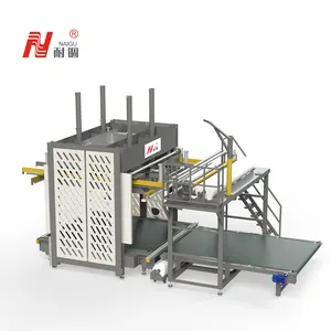 Máquina de embalagem por compressão, compressor de filme de espuma automático completo/máquina de embalagem de compressão de espuma hidráulica de calor NG-25M