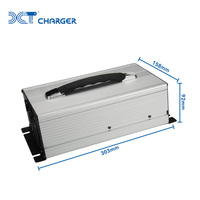 Chargeur de batterie Li-ion pour moto électrique/voiture électrique CE XIETONG C2500P haute puissance 12V50A 600W 91% d'efficacité