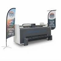 Mesin Cetak Inkjet Sublimasi Pabrik untuk Bendera Satu Sisi 2.05m dengan Kepala Cetak I3200, Printer Kain Bendera untuk Iklan