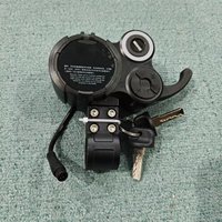 Liviae Scooter électrique doigt Throttle Escooter pièces compteur de vitesse affichage de la vitesse avec serrure à clé pour Scooter 52V 60V 72V