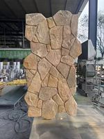 Panneau de pierre artificielle en PU flexible, moderne, durable, écologique, ignifuge, épais, pour décoration extérieure, garantie 1 an gratuite