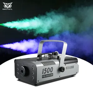 1500 Вт DMX светодиодная дымовая машина для освещения сцены белого цвета для свадебной вечеринки диско-шоу в ночном клубе