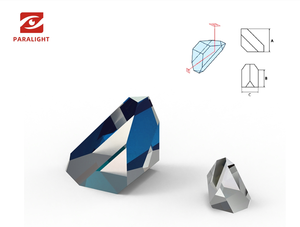 <span class=keywords><strong>BK7</strong></span> K9 광학 유리 지붕 프리즘 AR 코팅 아미시 투명 영상 지붕 프리즘 - Product Image 6