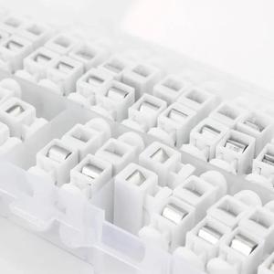 26 buah konektor Strip Led CH-<span class=keywords><strong>2</strong></span> kawat pegas konektor cepat 2p konektor terminal Crimp listrik blok Splice kabel penjepit mudah pas - Product Image 4