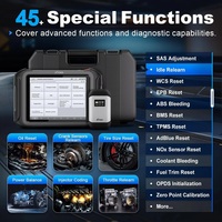 Analizador de Motor OBD2 D9S Pro con Escaneo Bidireccional y Programación de ECU, Pantalla Táctil de 9.7 Pulgadas para Diagnóstico Universal de Automóviles